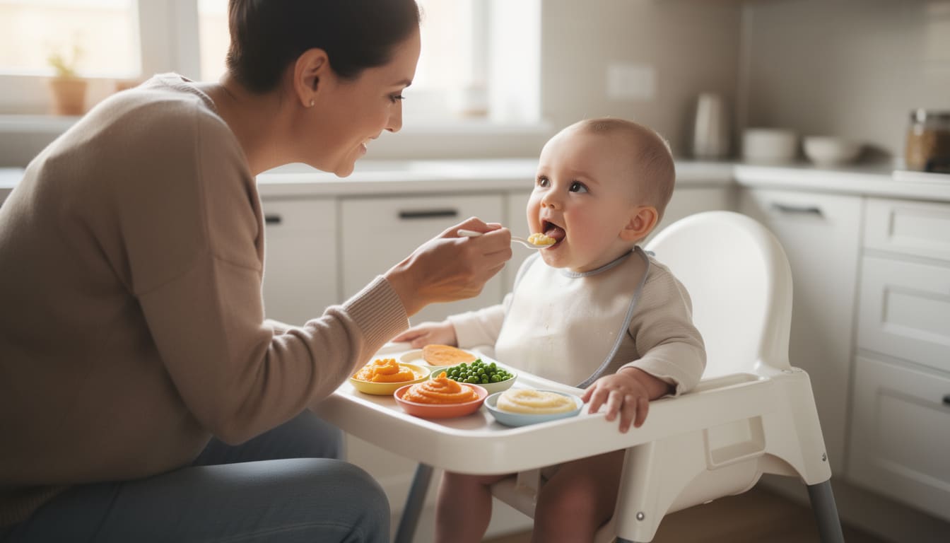 découvrez quand et comment commencer la diversification alimentaire de votre bébé pour assurer une introduction progressive et équilibrée des aliments solides.